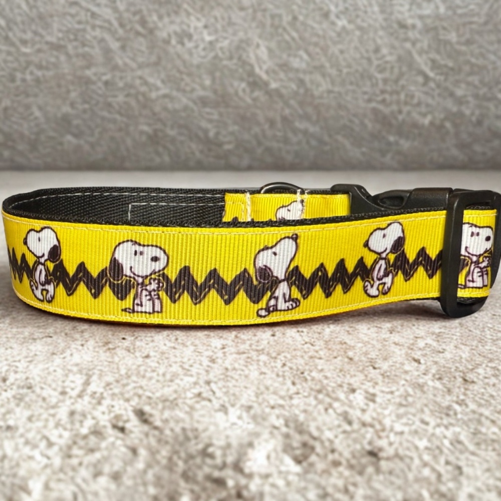 Handmade Snoopy dog Collar